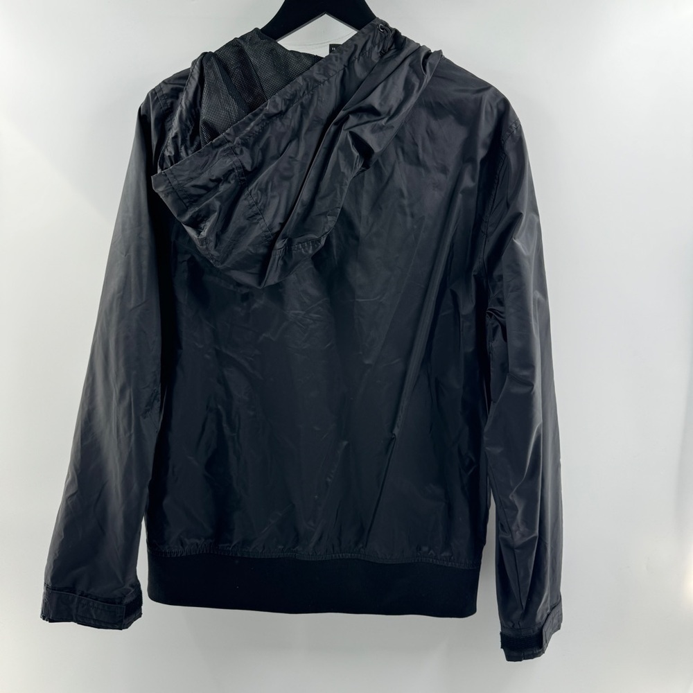 The Hundreds Medium Black Zip-Up Windbreaker Jacket - Picture 5 of 8